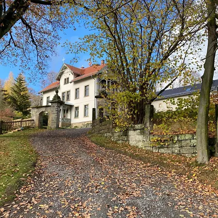 Charlotte - Kurort Gohrisch - Terrasse - Gartensauna - Parkplatz Papstdorf